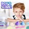 4 LB Huge Glassy Clear Slime Bucket Toy for Kids, FunKidz 64 FL OZ Premade Big Crystal Slime Pack Gift with 29 Sets Add-ins Jumbo Slime Kit for Girls Boys Party Present